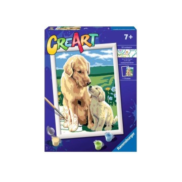 CreArt D - Retriever en el prado