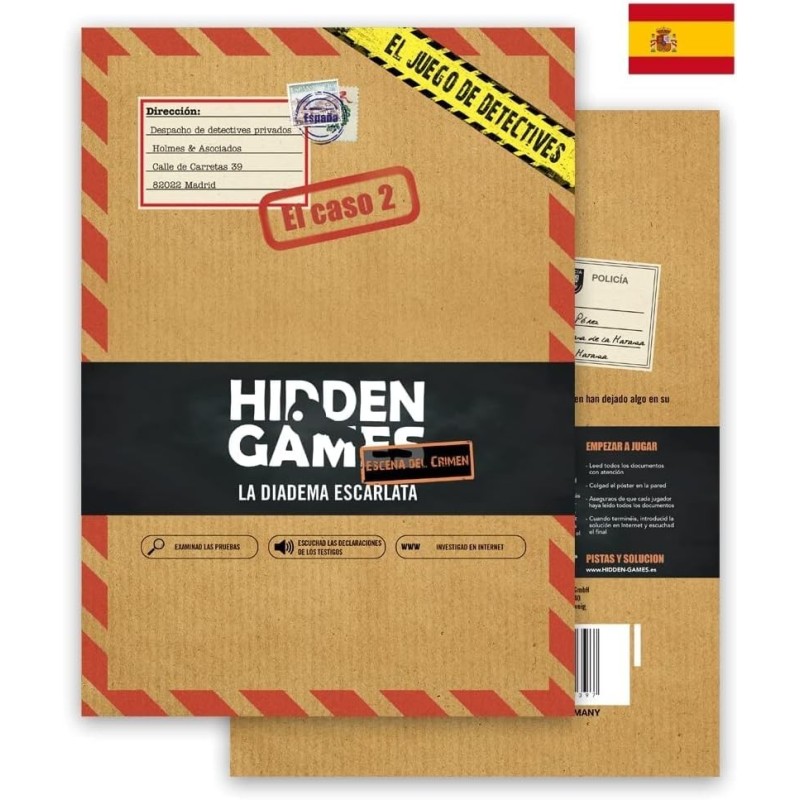 Hidden Game - Caso 2 - LA Diadema Escarlata