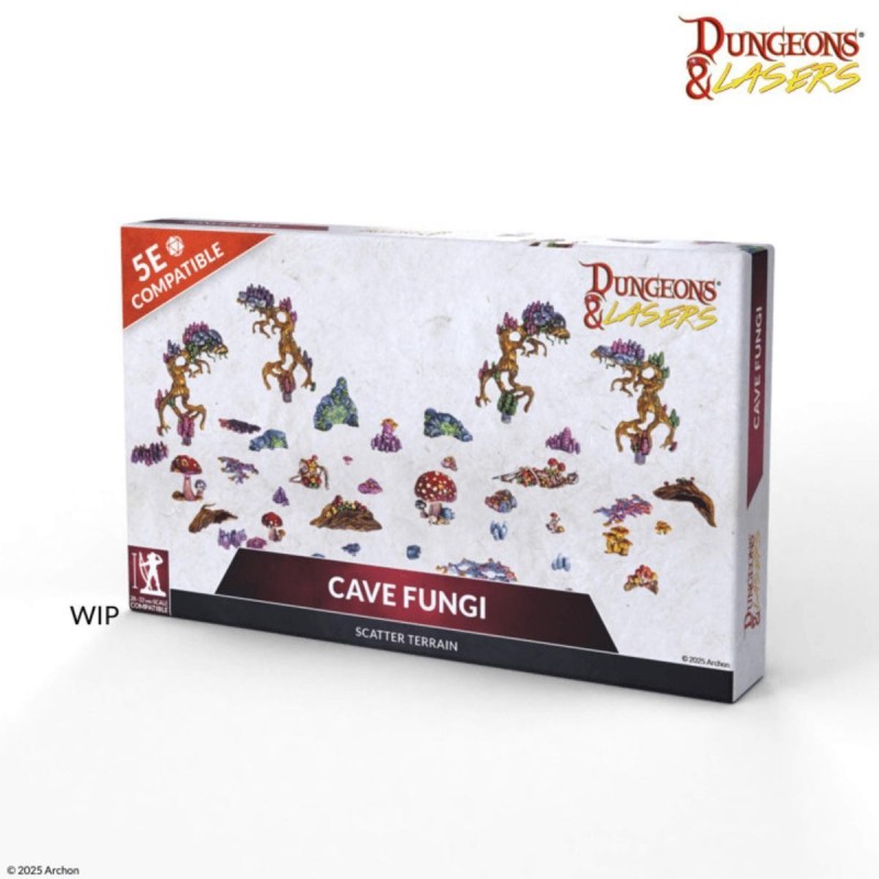 Cave Fungi: Scatter Terrain