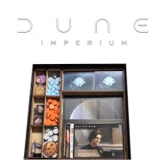 Inserto compatible con DUNE IMPERIUM (Base + Expansión “El Auge de IX” + Expansión “Immortality”)