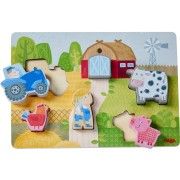 Puzzle de madera En la granja