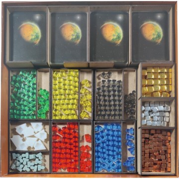 Inserto compatible con TERRAFORMING MARS (Base + EXPANSIONES)
