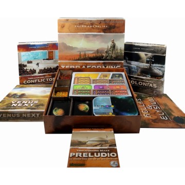 Inserto compatible con TERRAFORMING MARS (Base + EXPANSIONES)