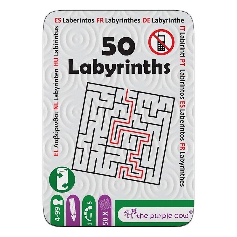 50 Laberinto (ES/EN/DE/FR/IT/PT/HU/NL/EL/RO)