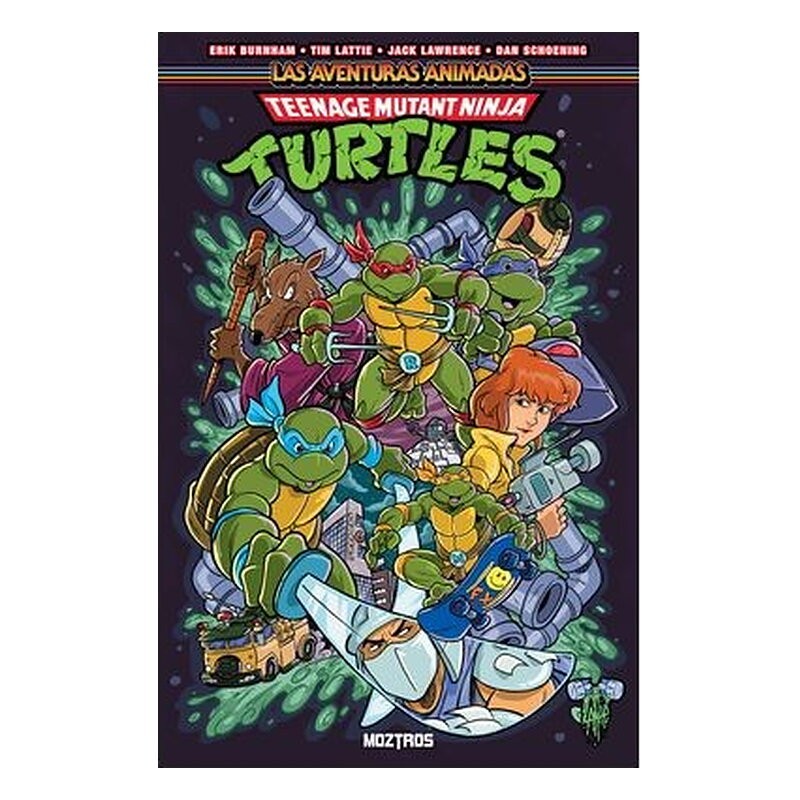 TEENAGE MUTANT NINJA TURTLES : LAS AVENTURAS ANIMADAS - VOL.02