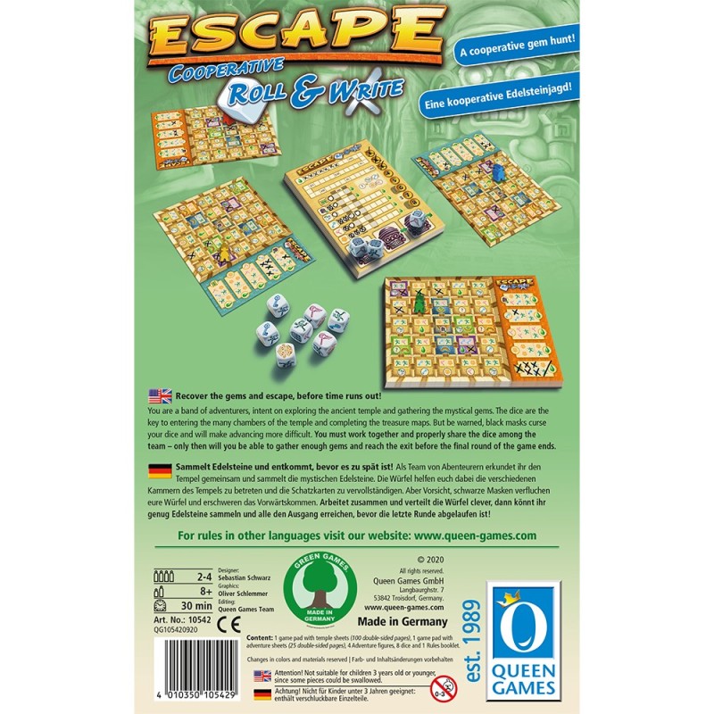 Escape: Roll & Write (EN/DE)