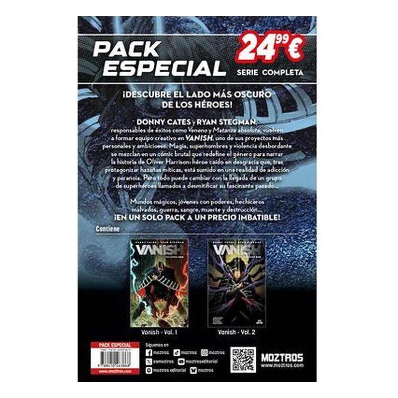 VANISH PACK ESPECIAL 2 TOMOS