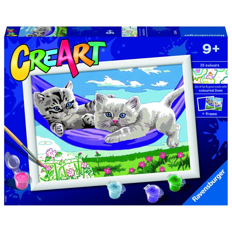 CreArt D Classic - Gatitos en la hamaca