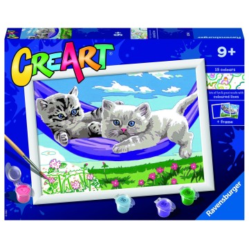 CreArt D Classic - Gatitos en la hamaca