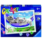 CreArt D Classic - Gatitos en la hamaca