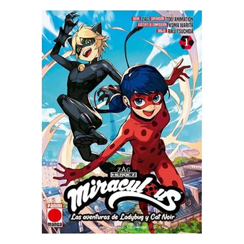 MIRACULOUS : LAS AVENTURAS DE LADYBUG Y CAT NOIR 01