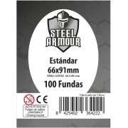 100 Fundas tamaño Estándar (66x91mm)
