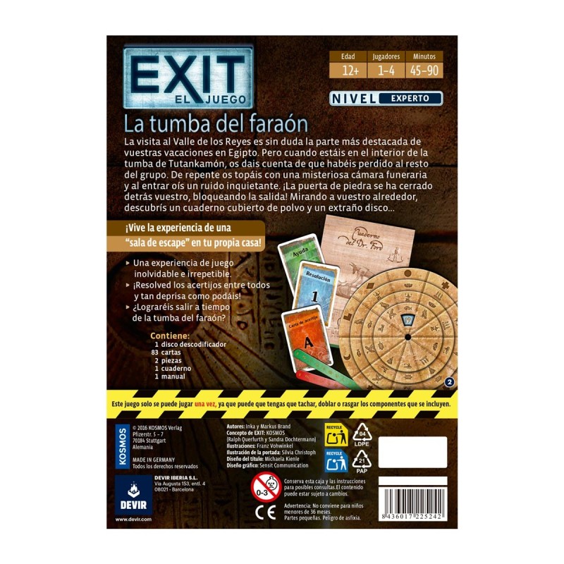 Exit: La Tumba del Faraon