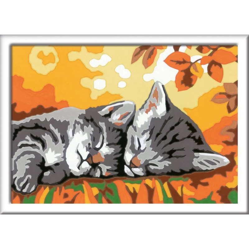 CreArt E - Gatitos en otoño