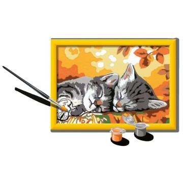 CreArt E - Gatitos en otoño
