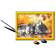 CreArt E - Gatitos en otoño