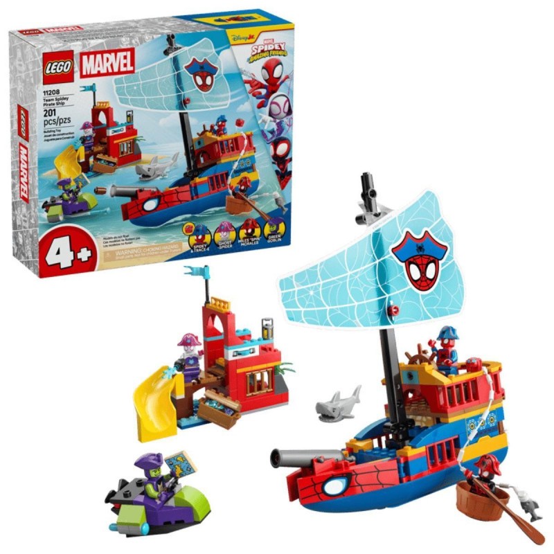 Barco Pirata del Equipo Spidey