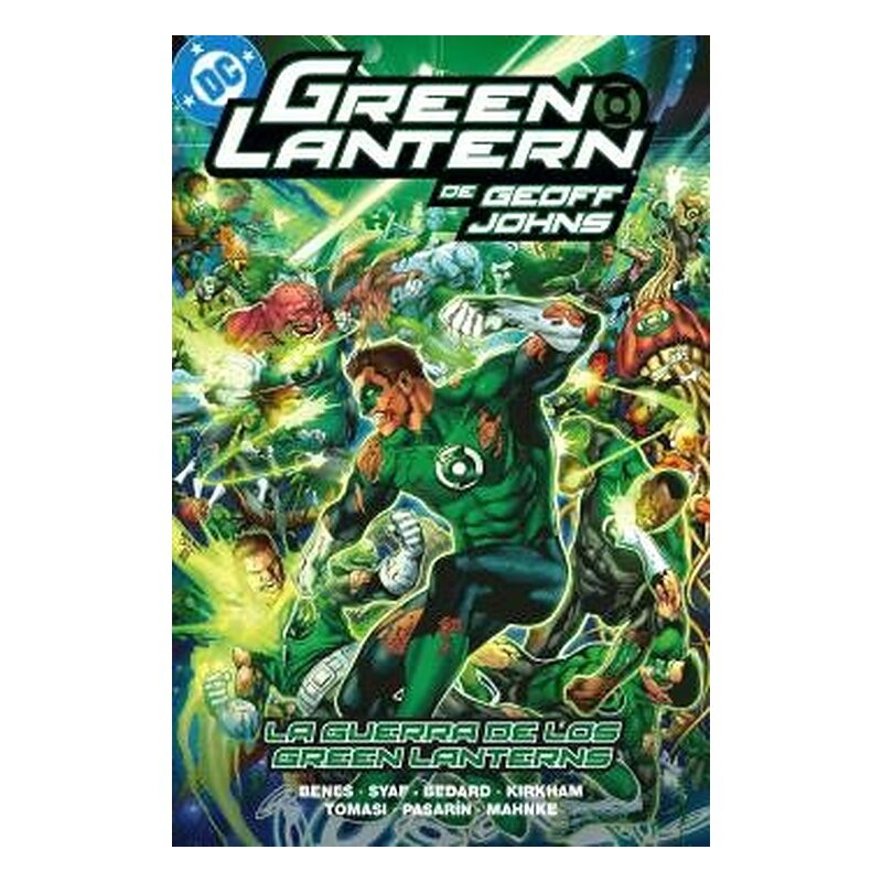 BIBLIOTECA GREEN LANTERN DE GEOFF JOHNS 15. LA GUERRA DE LOS GREEN LANTERN