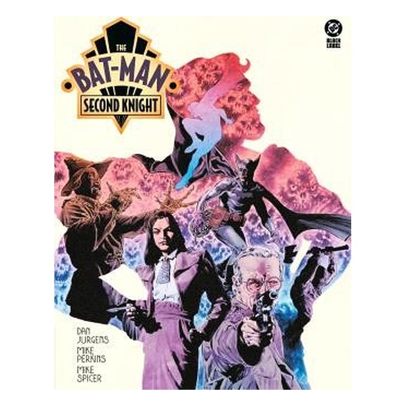 DC BLACK LABEL. THE BAT-MAN SECOND KNIGHT
