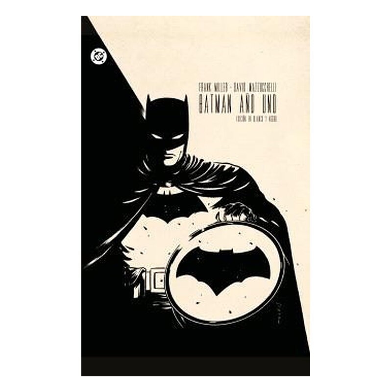 BATMAN AÑO UNO BLANCO Y NEGRO