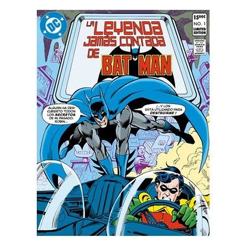 DC EDICION FACSIMIL: LA LEYENDA JAMAS CONTADA DE BATMAN
