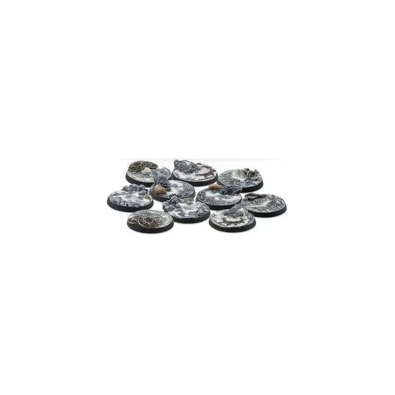 30mm Northern Tribes Scenery Bases, Alpha Series