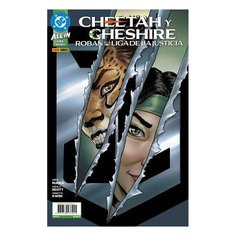 CHEETAH Y CHESHIRE ROBAN A LA LIGA DE LA JUSTICIA