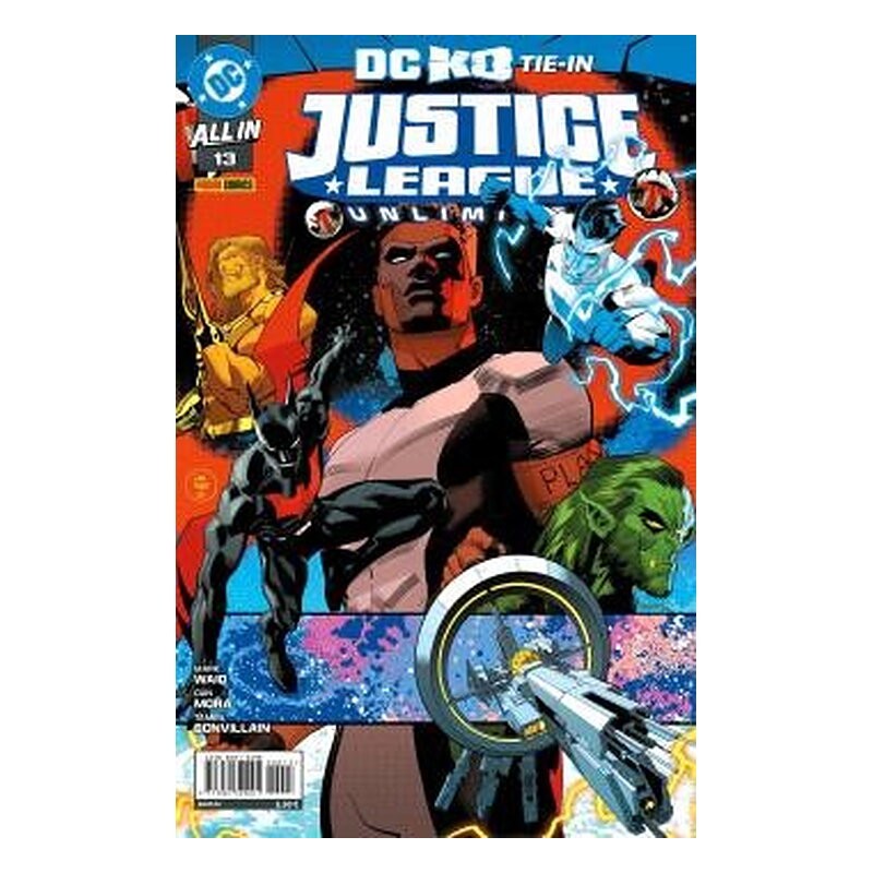 ALL IN JUSTICE LEAGUE UNLIMITED 13 ( DC K.O. TIE-IN )