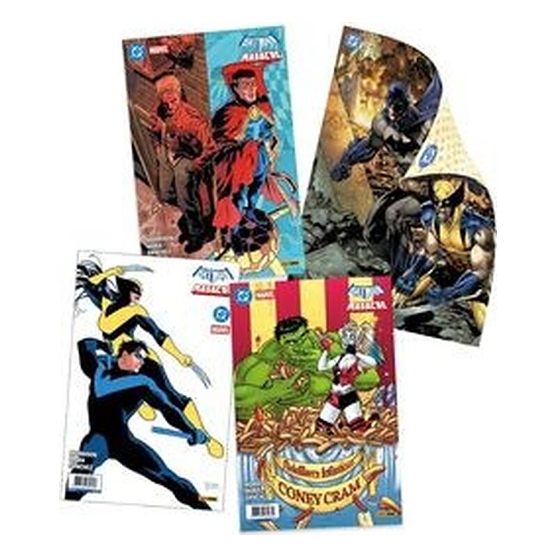 BATMAN/MASACRE PACK A+B+C + POSTER FRANK QUITELY/JIM LEE