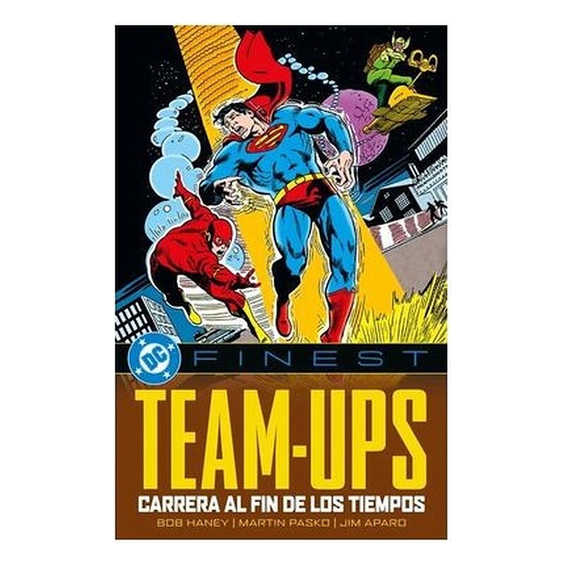 DC FINEST. TEAM UPS CARRERA AL FIN DE LOS TIEMPOS