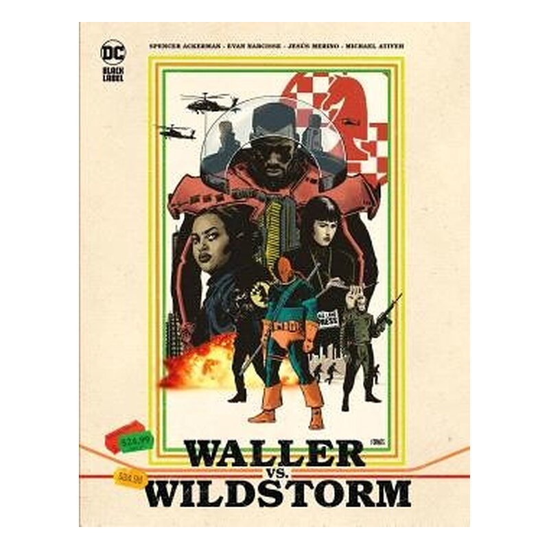 DC BLACK LABEL. WALLER VS. WILDSTORM