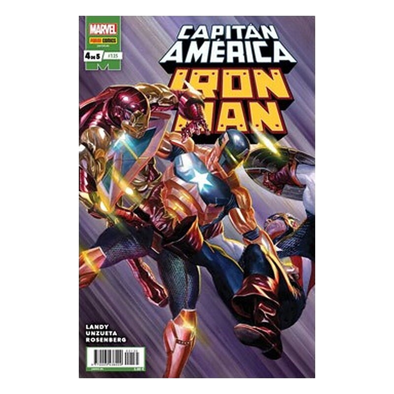 CAPITAN AMERICA Y IRON MAN 4 DE 5