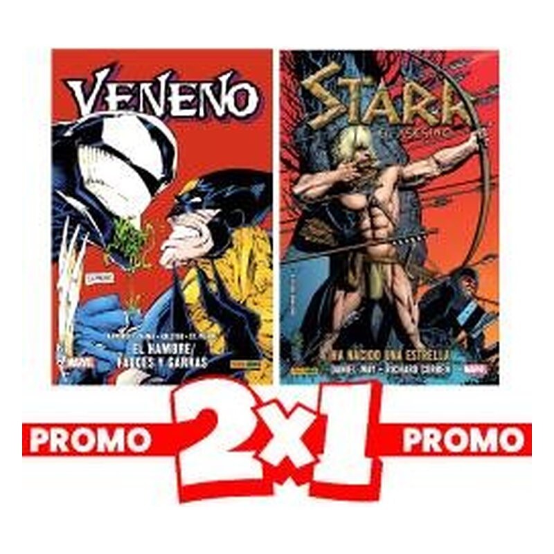 2X1 VENENO. EL HAMBRE/ FAUCES Y GARRAS Y STARR EL ASESINO