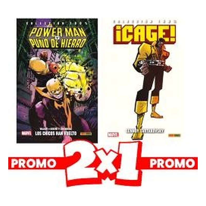 2X1 ¡CAGE! DE GENNDY TARTAKOVSKY Y POWER MAN Y PUÑO DE HIERRO 01. LOS CHICOS HAN VUELTO A LA CIUDAD