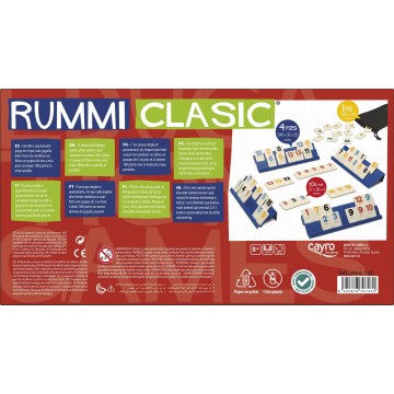 Rummiclasic L(Rojo) 4 Jugadores