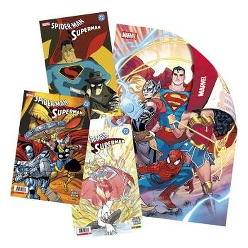 SPIDER-MAN/SUPERMAN VOL.01. PACK PORTADAS