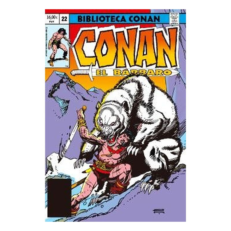 BIBLIOTECA CONAN. CONAN EL BARBARO 22 EL HABITANTE DE LAS PROFUNDIDADES