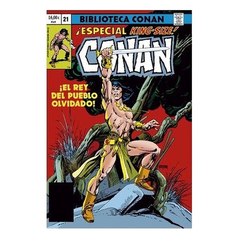 BIBLIOTECA CONAN. CONAN EL BARBARO 21 1981