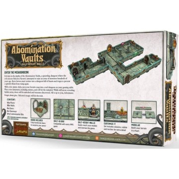 Abomination Vaults Half-Height walls - Dungeons & Lasers