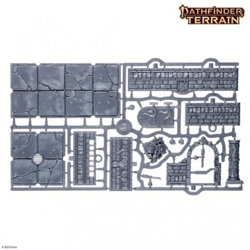 Abomination Vaults Half-Height walls - Dungeons & Lasers