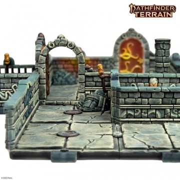 Abomination Vaults Half-Height walls - Dungeons & Lasers