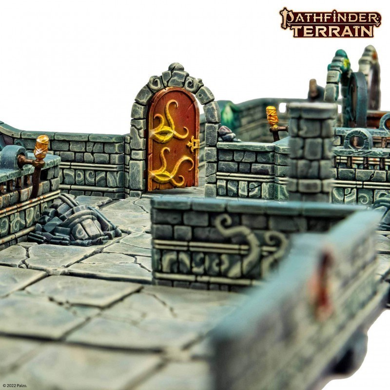 Abomination Vaults Half-Height walls - Dungeons & Lasers