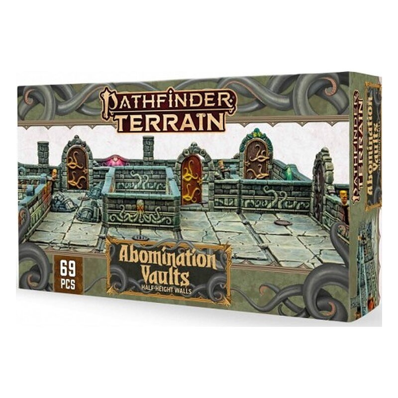 Abomination Vaults Half-Height walls - Dungeons & Lasers