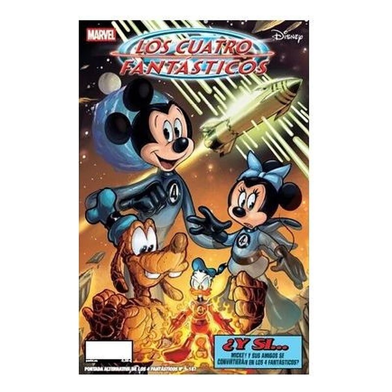 LOS 4 FANTASTICOS 05 ( PORTADA DISNEY FANTASTIC FOUR 60)