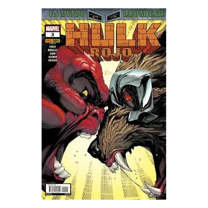 UN MUNDO BAJO MUERTE: HULK ROJO 03