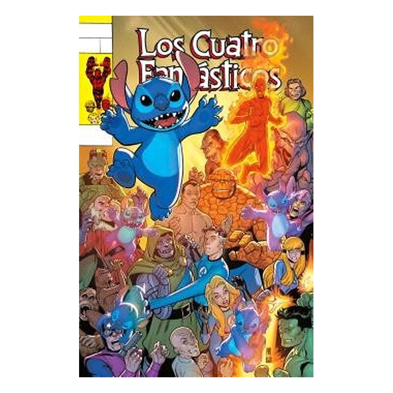 LOS 4 FANTASTICOS 04 ( PORTADA ALTERNATIVA STITCH)