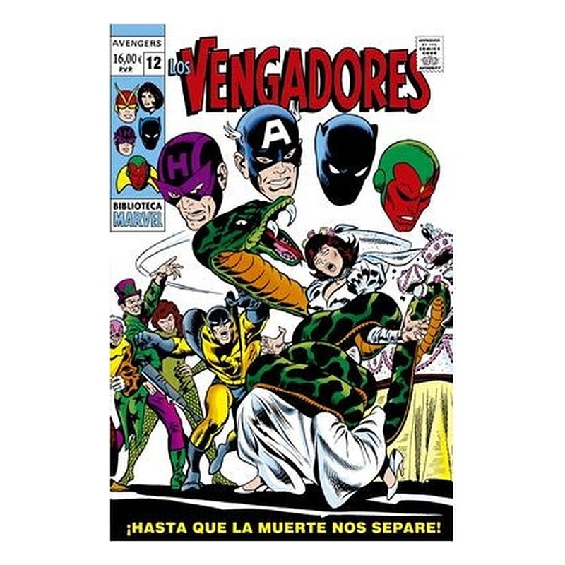 BIBLIOTECA MARVEL 111. LOS VENGADORES 12