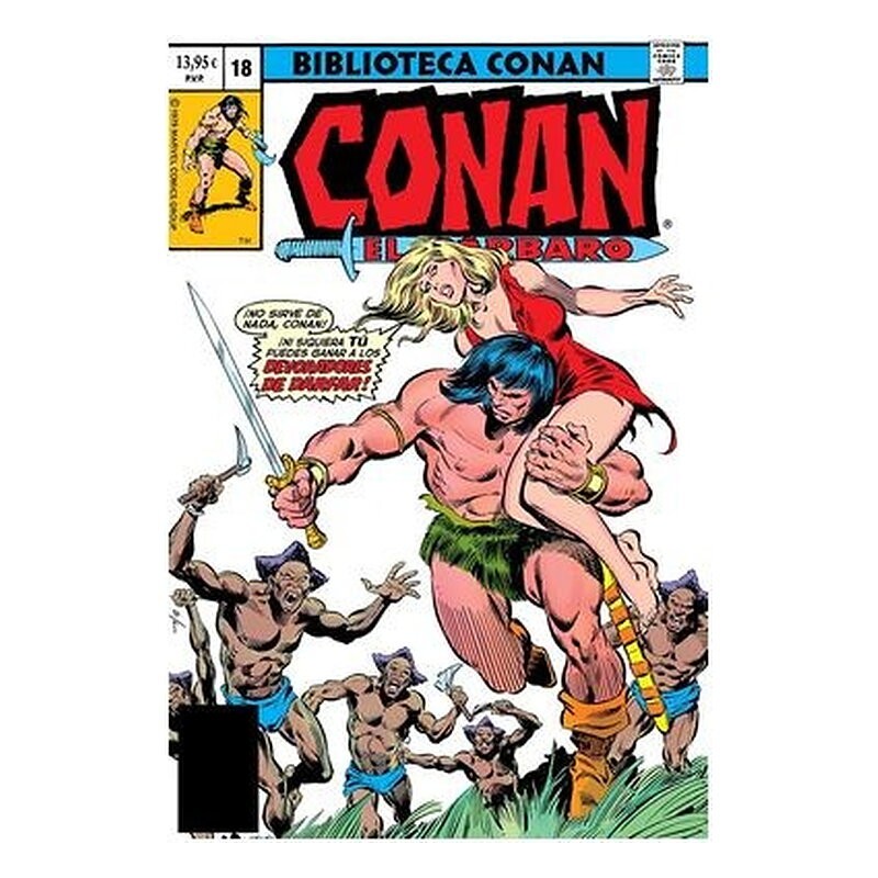 BIBLIOTECA CONAN. CONAN EL BARBARO 18 1979-980