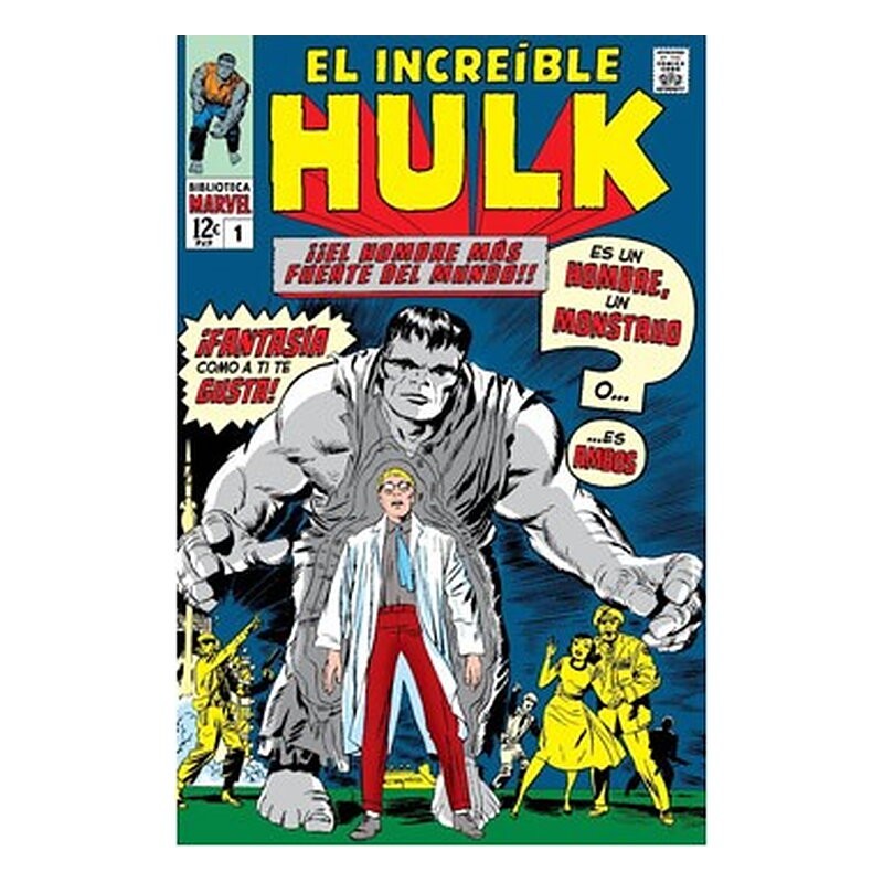 BIBLIOTECA MARVEL 02. EL INCREÍBLE HULK 01.
