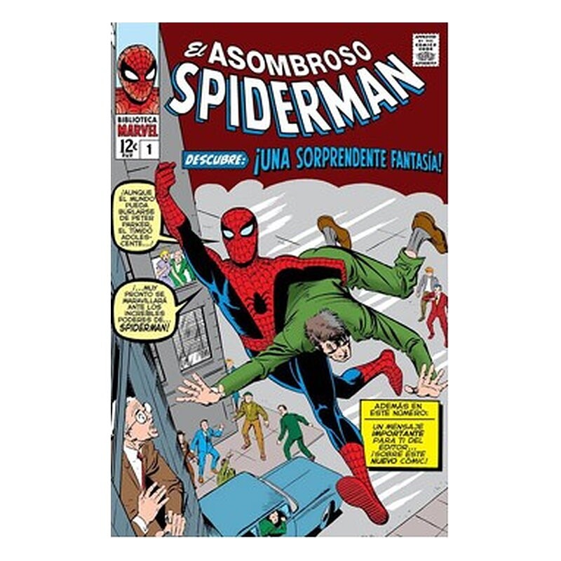 BIBLIOTECA MARVEL 04. EL ASOMBROSO SPIDERMAN 01.